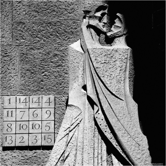 The Judas Kiss. Sagrada Familia, Barcelona, Spain 