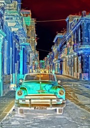 John Wallace_ Inverted Reality - Cars of Cuba #7